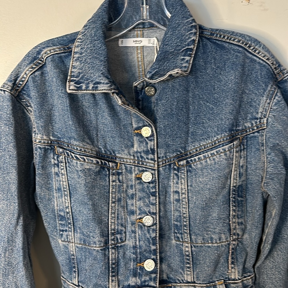 MNG Mango Denim Dress - Picture 4 of 9